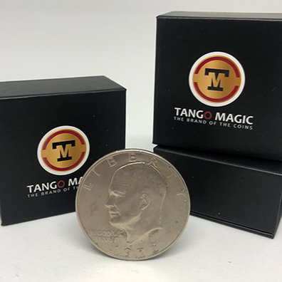 Steel Core Coin Eisenhower US Dollar (D0028) by Tango -Trick